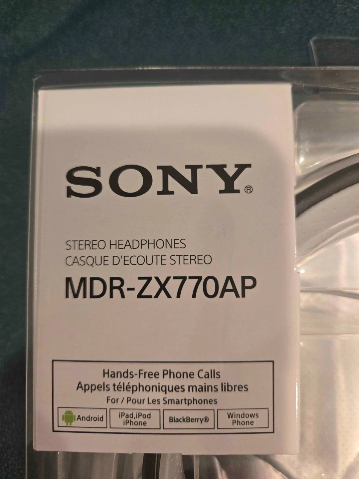 Sony MDR-ZX770AP Wired Over-Ear Headphones with Mic New Factory Sealed