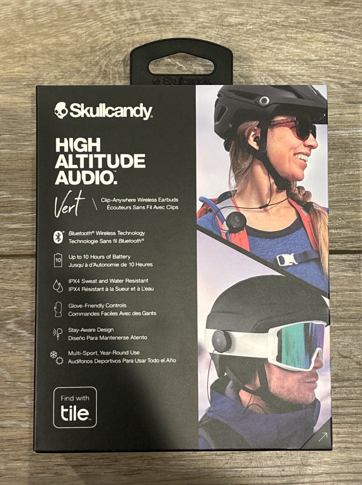 Skullcandy VERT Clip-Anywhere Bluetooth Tile In-Ear Earbuds – 4789