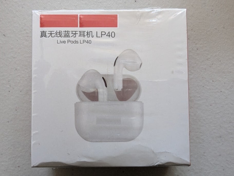 LP40 Wireless Earphones Earbuds Color Black Stereo