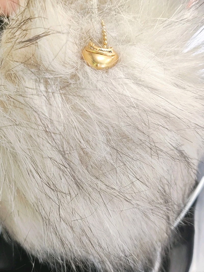 Juicy Couture Earmuff Headphones Faux Fur NWT Wired Y2K Pink Box Gift