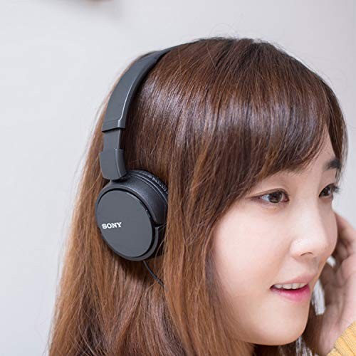 ZX Series Wired On-Ear Headphones MDR-ZX110 Black No Mic