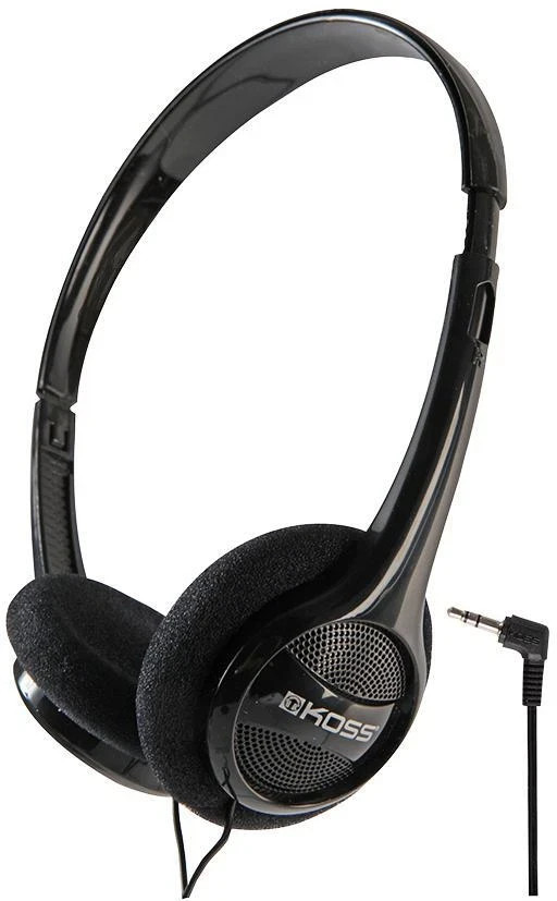 Koss KPH7 Lightweight On Ear Portable Headphones with Adjustable Headband