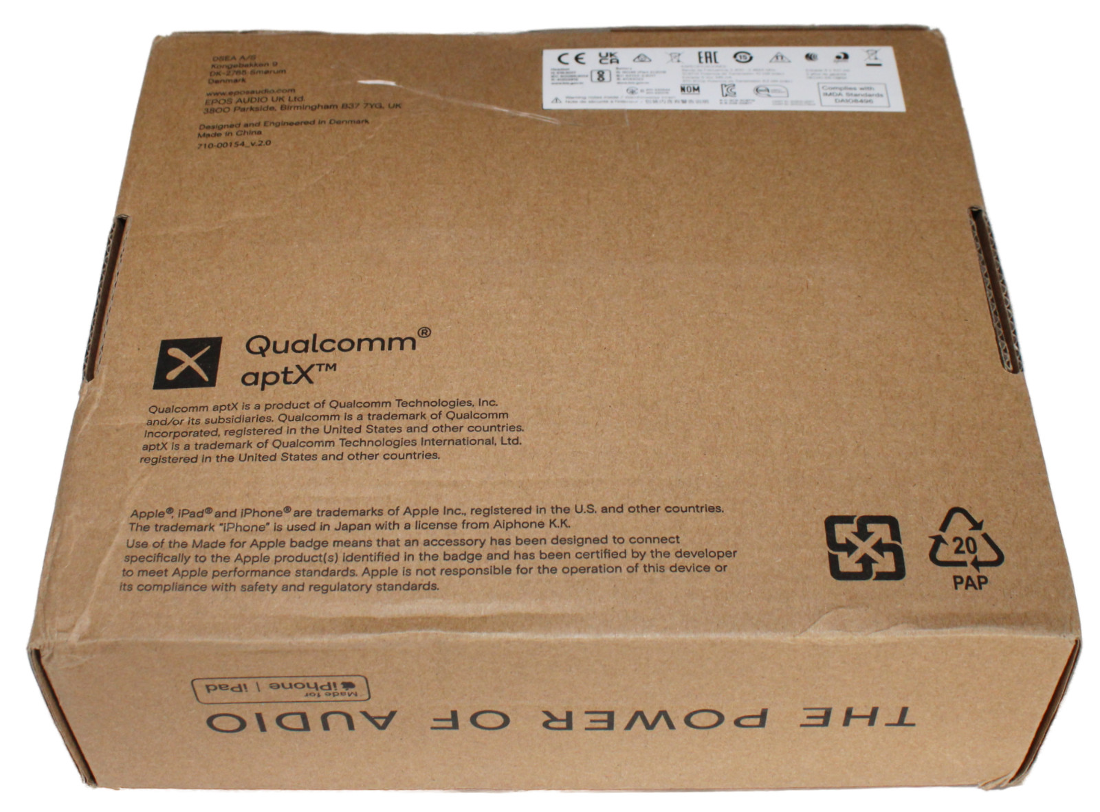 EPOS Adapt 660 1000200 | Over-ear Dual Connectivity Wireless Bluetooth Headset
