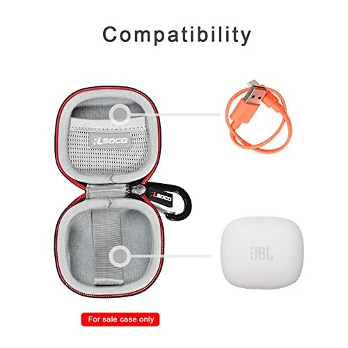 Carrying Case for JBL Vibe Flex/Live Pro 2/Wave Flex True Wireless Noise