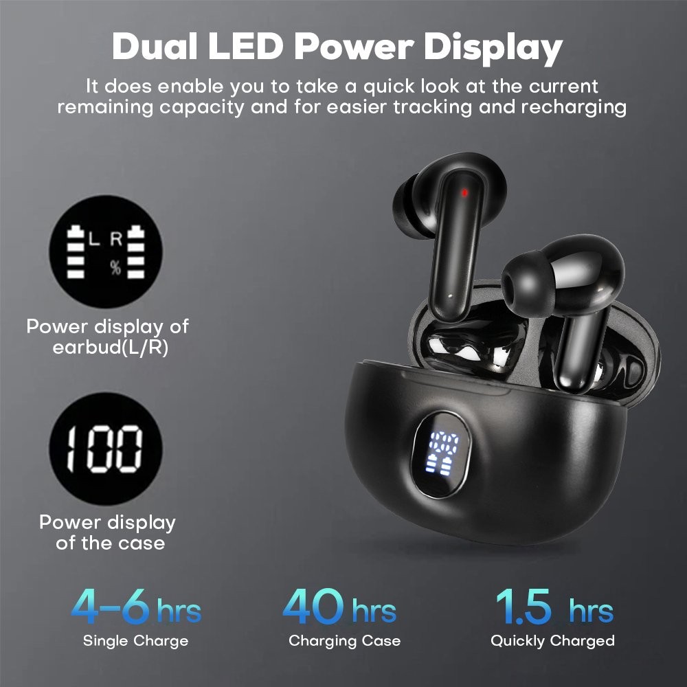 NEW Wireless Bluetooth 5.4 Earbuds Headphones For i.Phone Samsung Galaxy Android