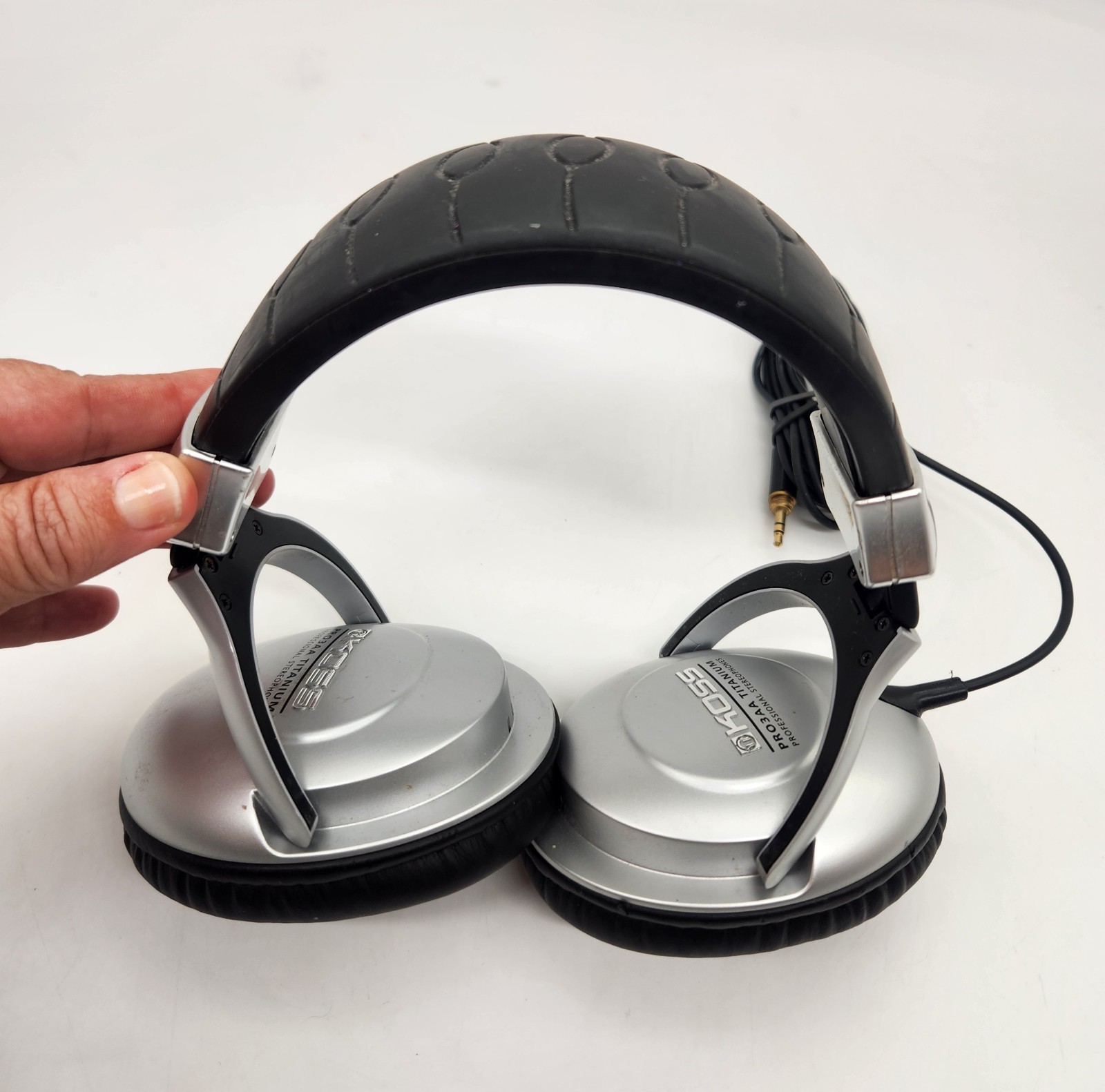KOSS Pro 3 AA Titanium Headphones Tested & Working