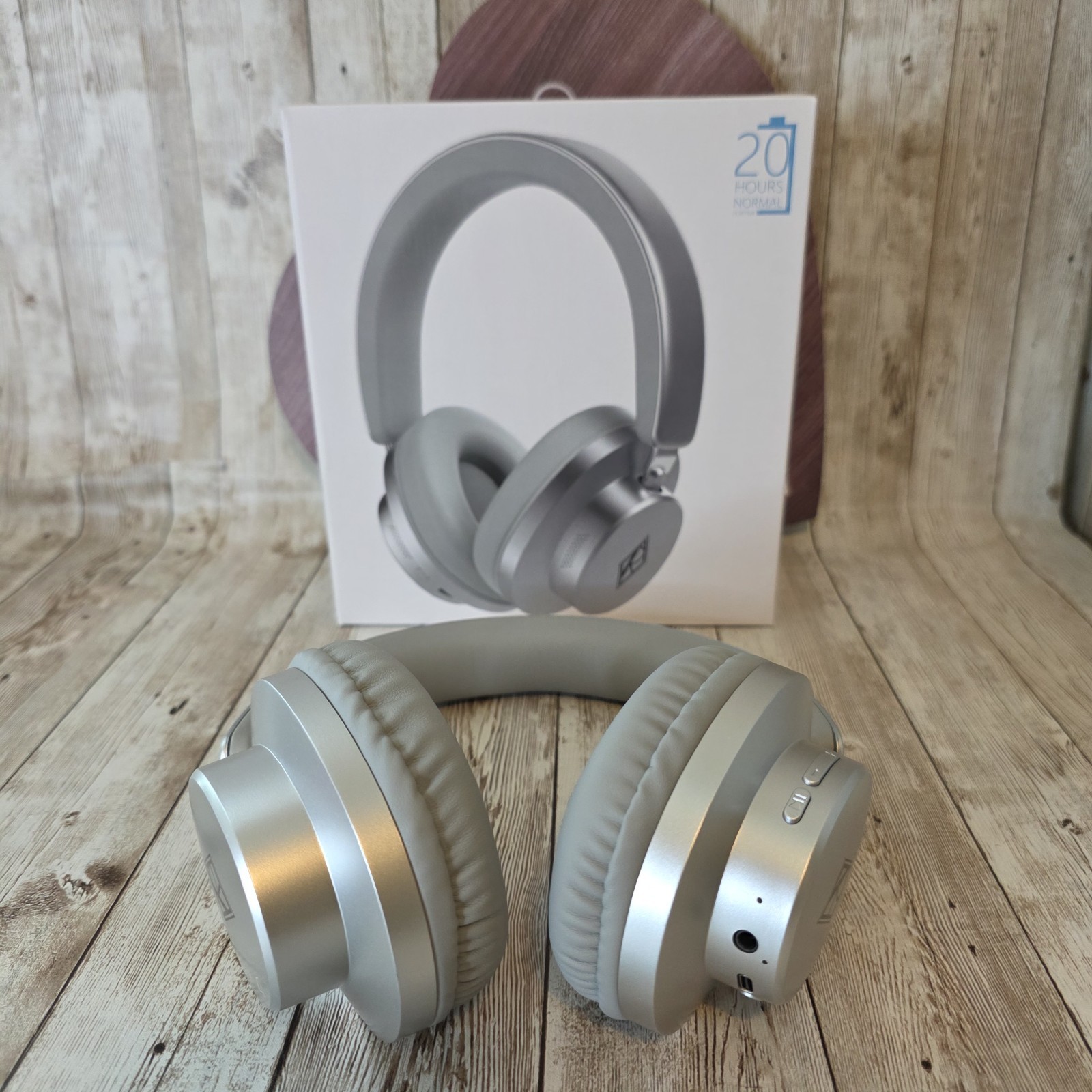 Ralph Lauren Unisex Wireless Headphones Gray/Silver