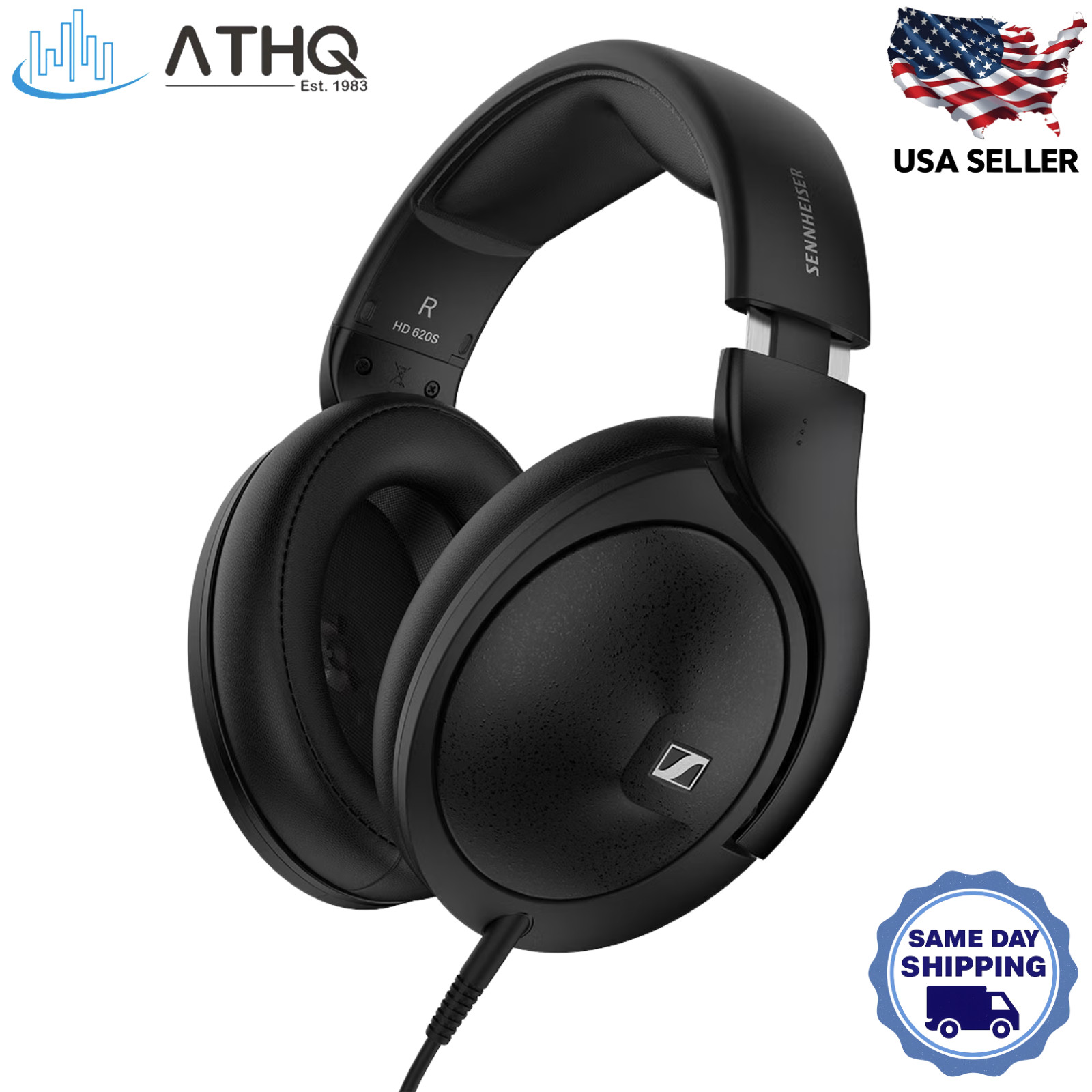 Sennheiser HD 620S Closed-Back Over-Ear Wired Audiophile Headphones 700401 NEW