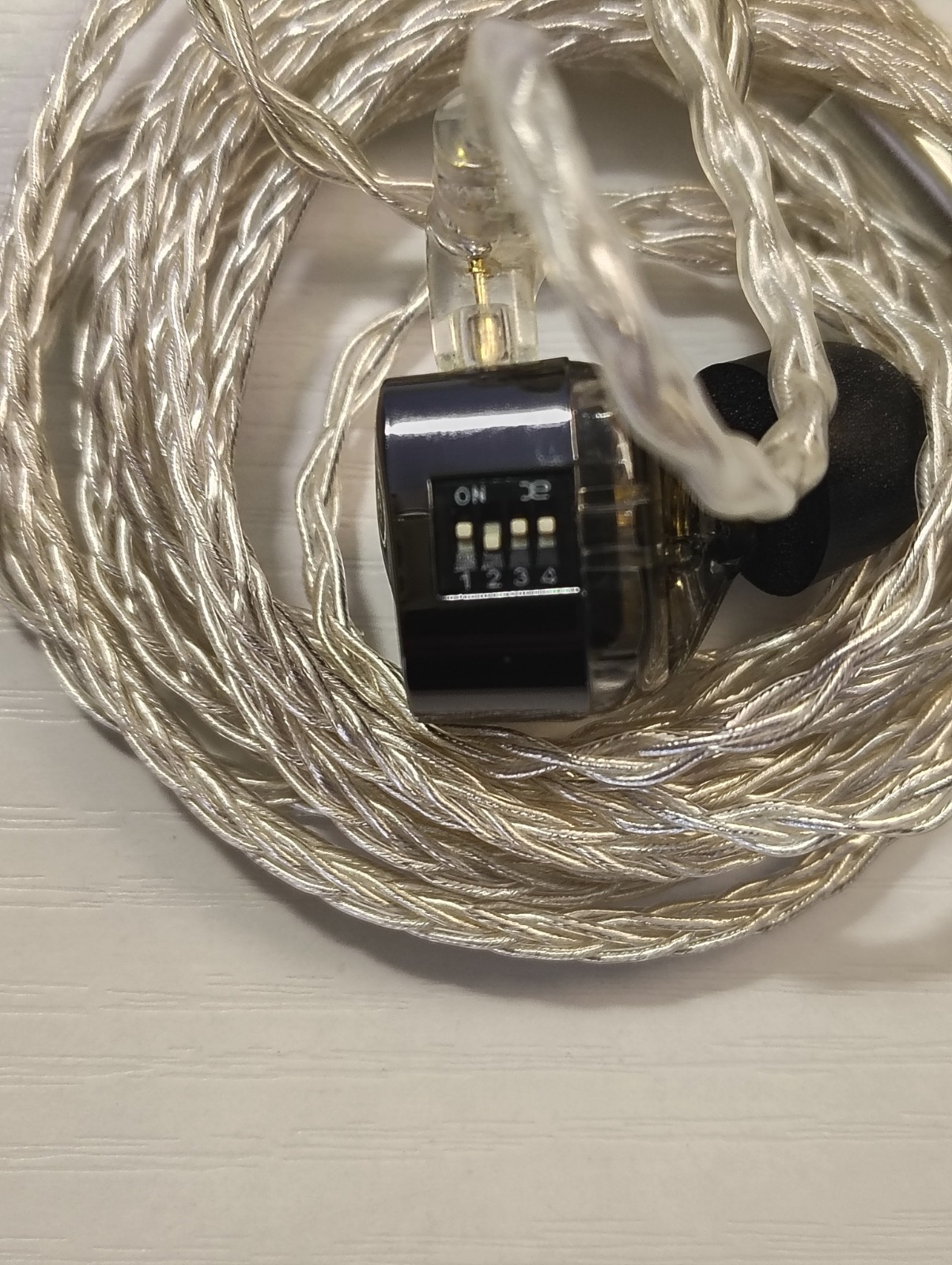 KZ Castor Bass Edition Wired In-Ear Monitors With Tune Switches Great Condition