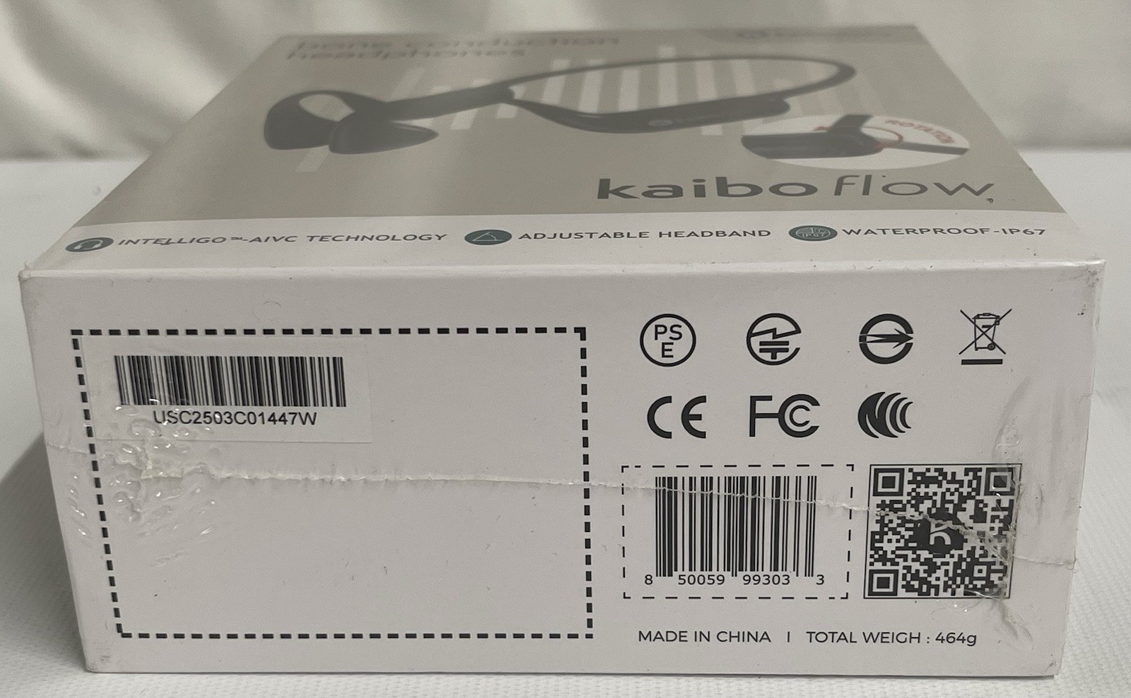 Kaibo Flow – Bone Conduction Headphones with Noise-Cancelling Mic,Waterproof .A2