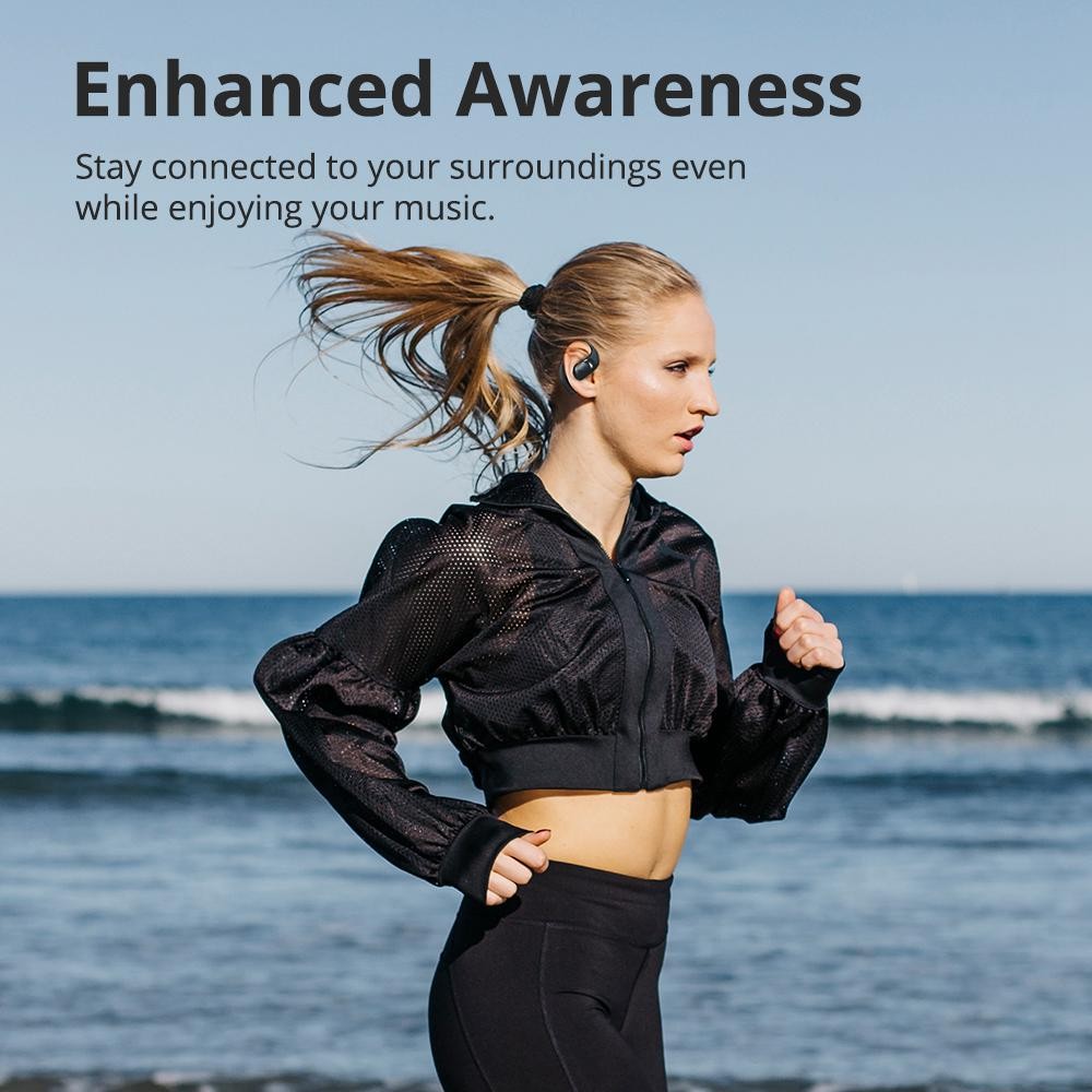 Tronsmart Open-Ear Headphones,Wireless Bluetooth Earphones,Clear Calls,40H Playt