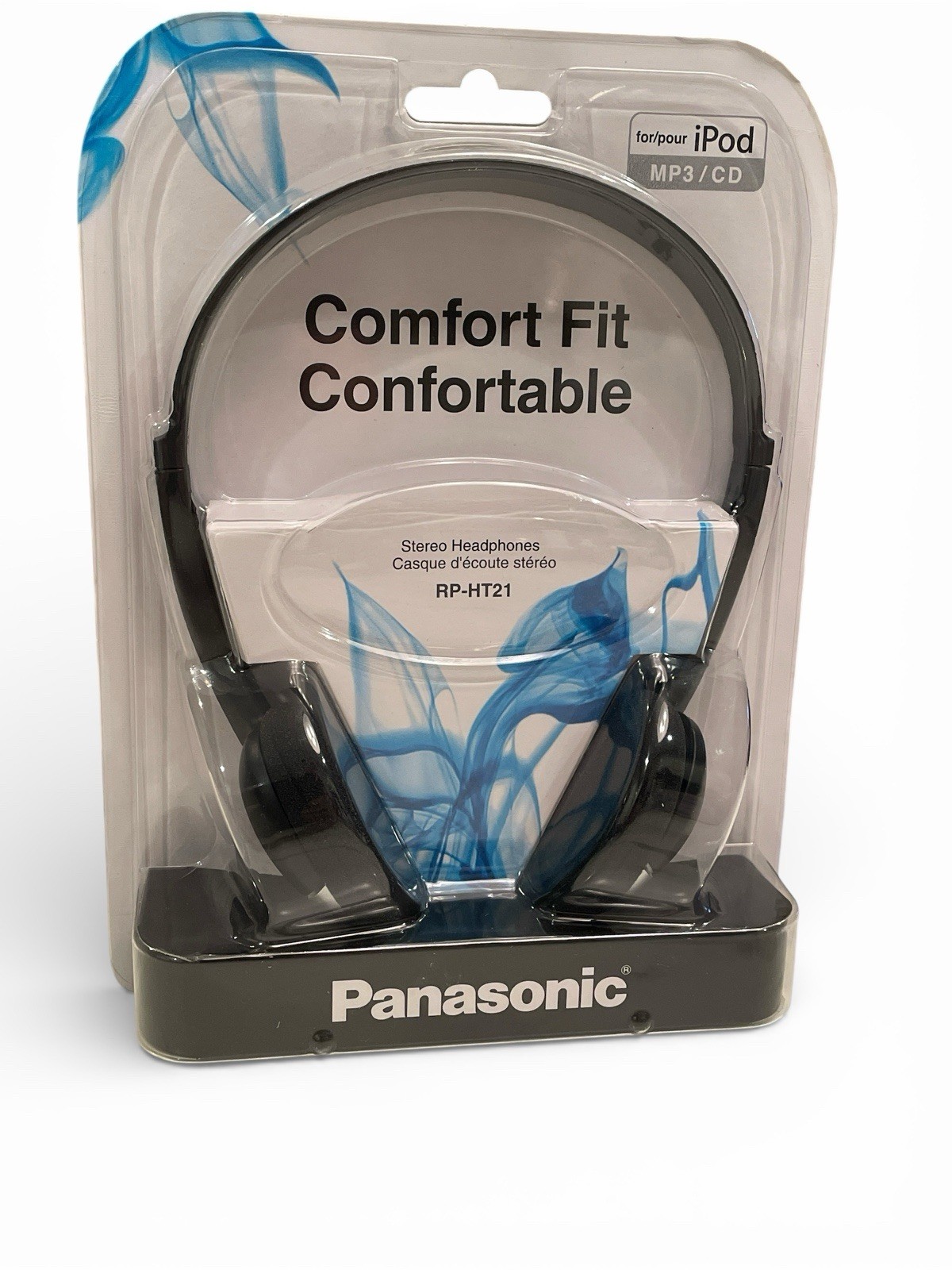Panasonic RP-HT21 vintage Foam Covered Over Ear Stereo Headphones – New Sealed
