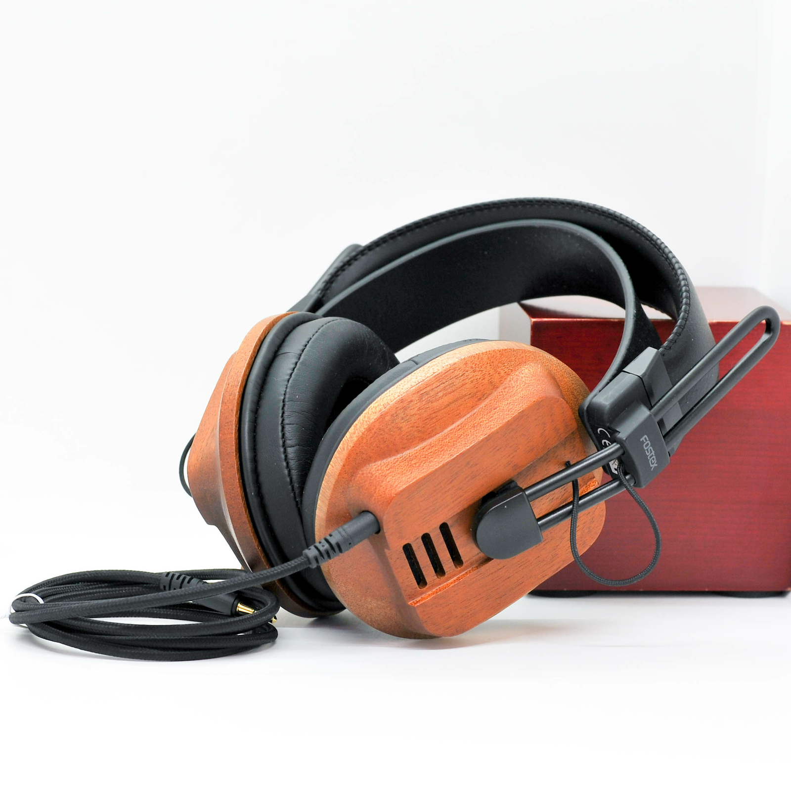 Fostex T60RP Stereo Audiophile Headphones Stereo Over Ear Wood Grain