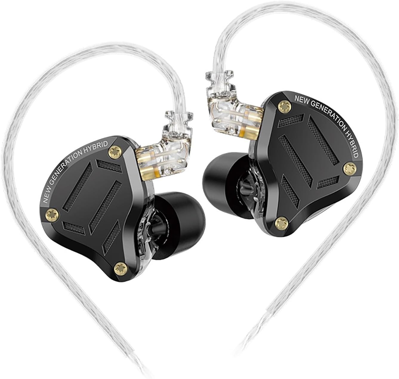 KZ ZS10 Pro 2 4BA+1DD 5-Driver In-Ear Gaming Earbuds IEMS