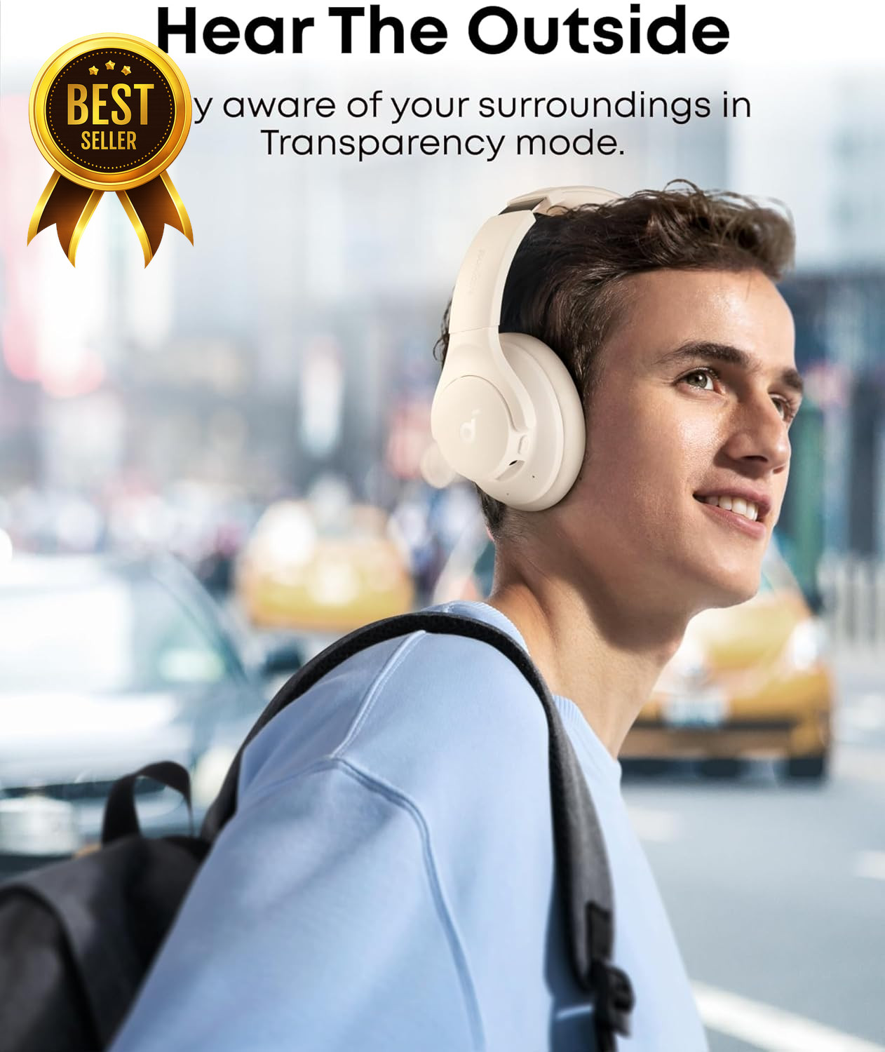 Soundcore Q20i Hybrid Active Noise Cancelling Wireless Over Ear Headphones Bluet