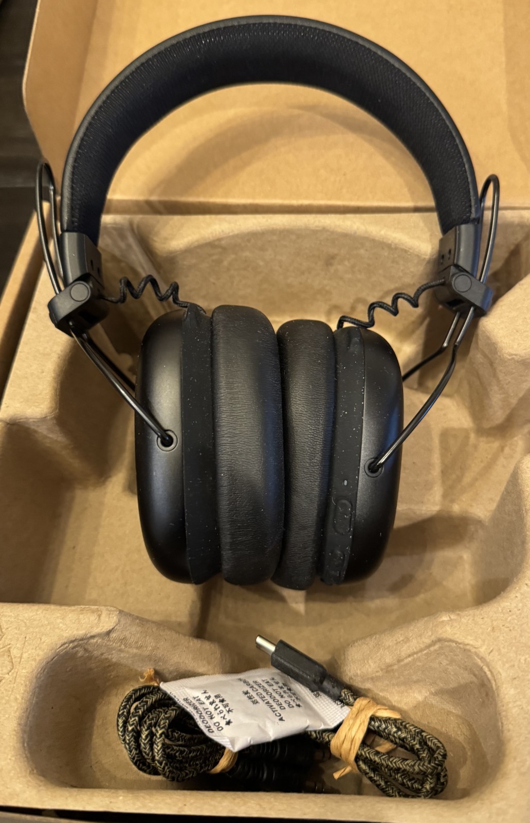 House of Marley Positive Vibration Rebel Wireless ANC Headphones Over Ear