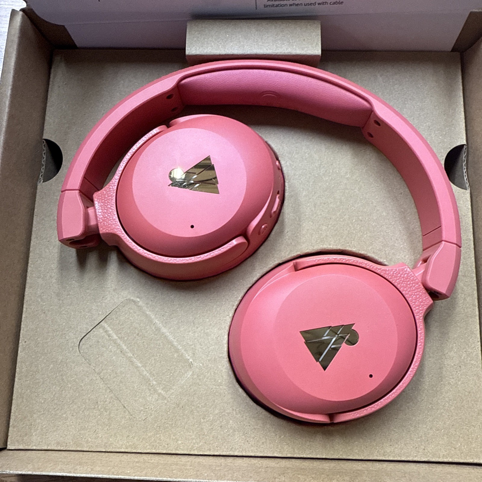 Pogs Headphones The Turtle Wireless Noise Cancelling For Kids Bluetooth Pink