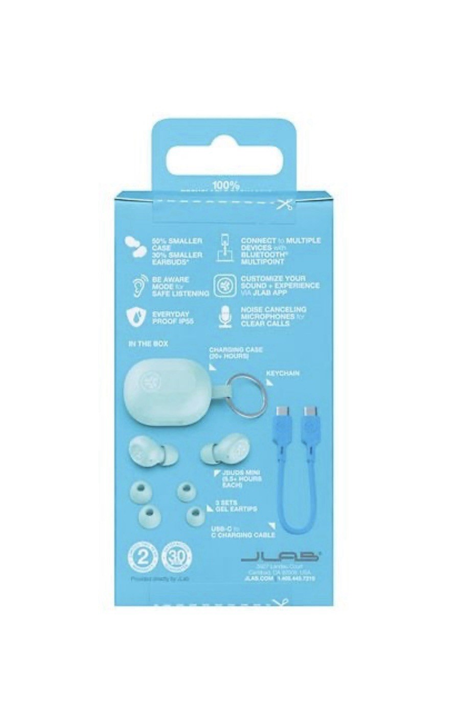 JBuds Mini True Wireless Earbuds Mint