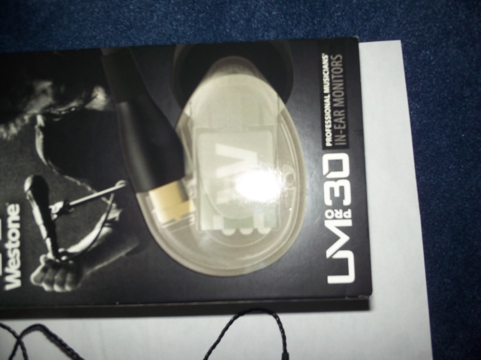 Westone UM Pro 30 Single (Only 1) Left Side Module IEM Ear Bud + 18 Foam Tips.