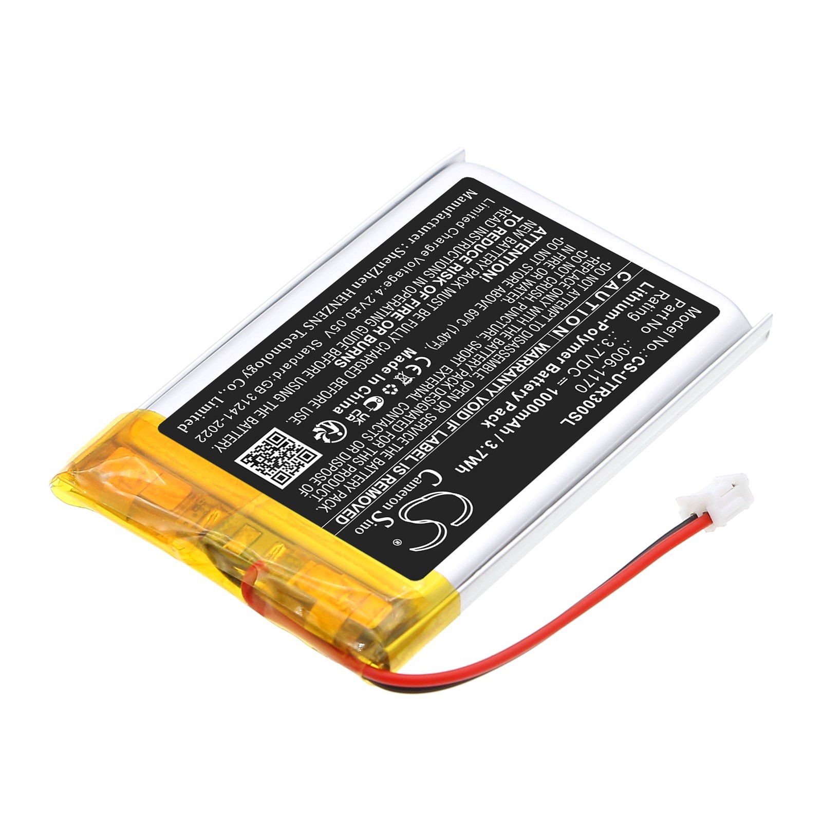 BATTERIE 1000mAh Type 006-1170 For UltraCOM 2 3 4 Wireless Indoor Handset