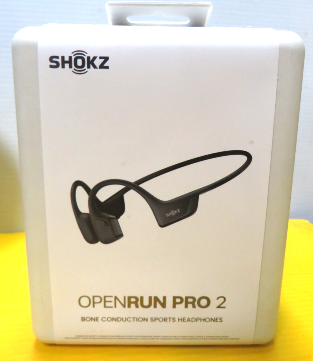 SHOKZ OpenRun Pro 2-Bone Conduction Headphones – Black NEW