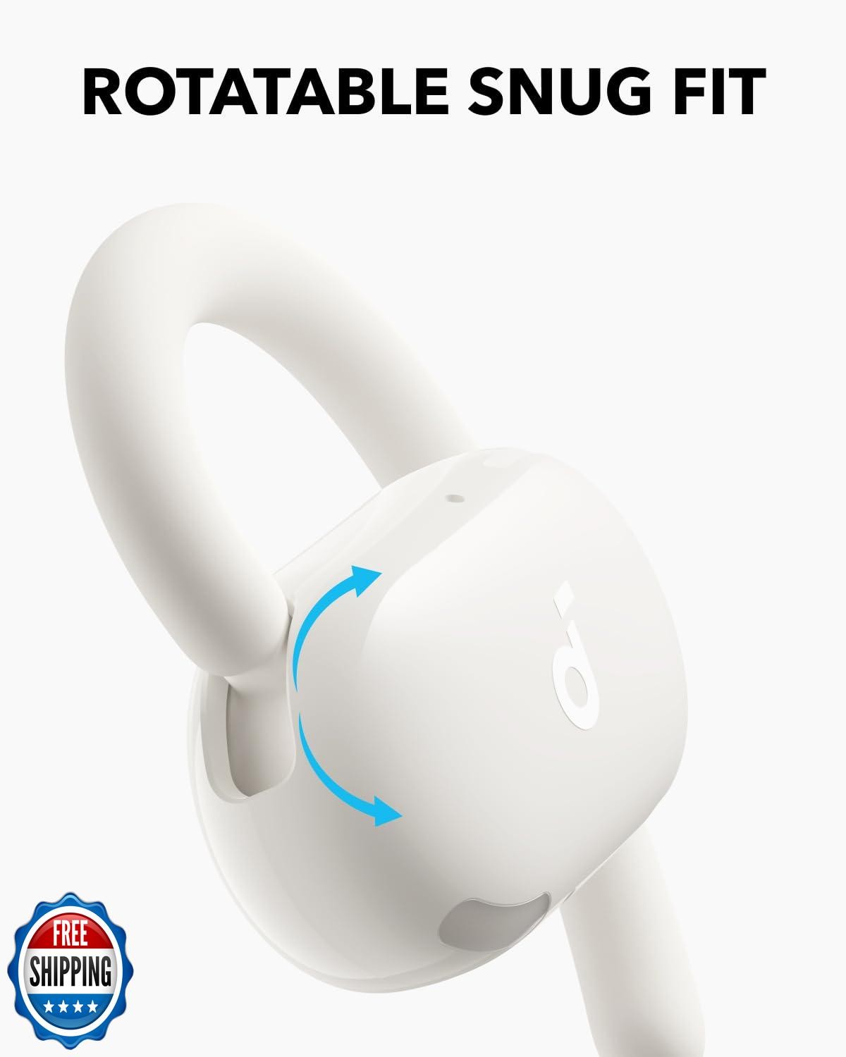 Soundcore V20i by Anker Open-Ear Headphones, Adjustable Ear Hooks