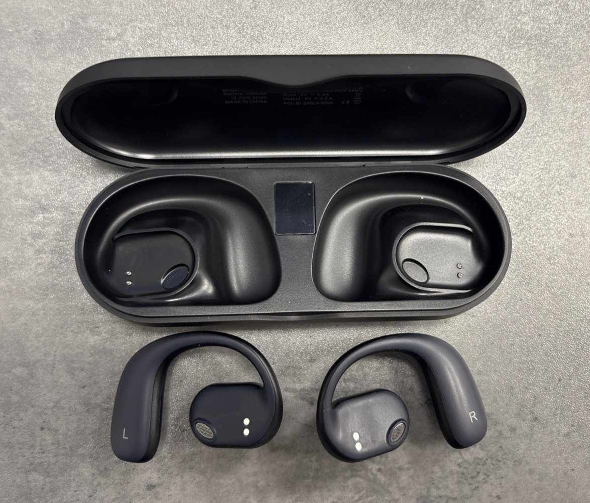 PSIER SP05 Open Ear Bluetooth Headphones Earbuds, 40 Hours, Bluetooth 5.3
