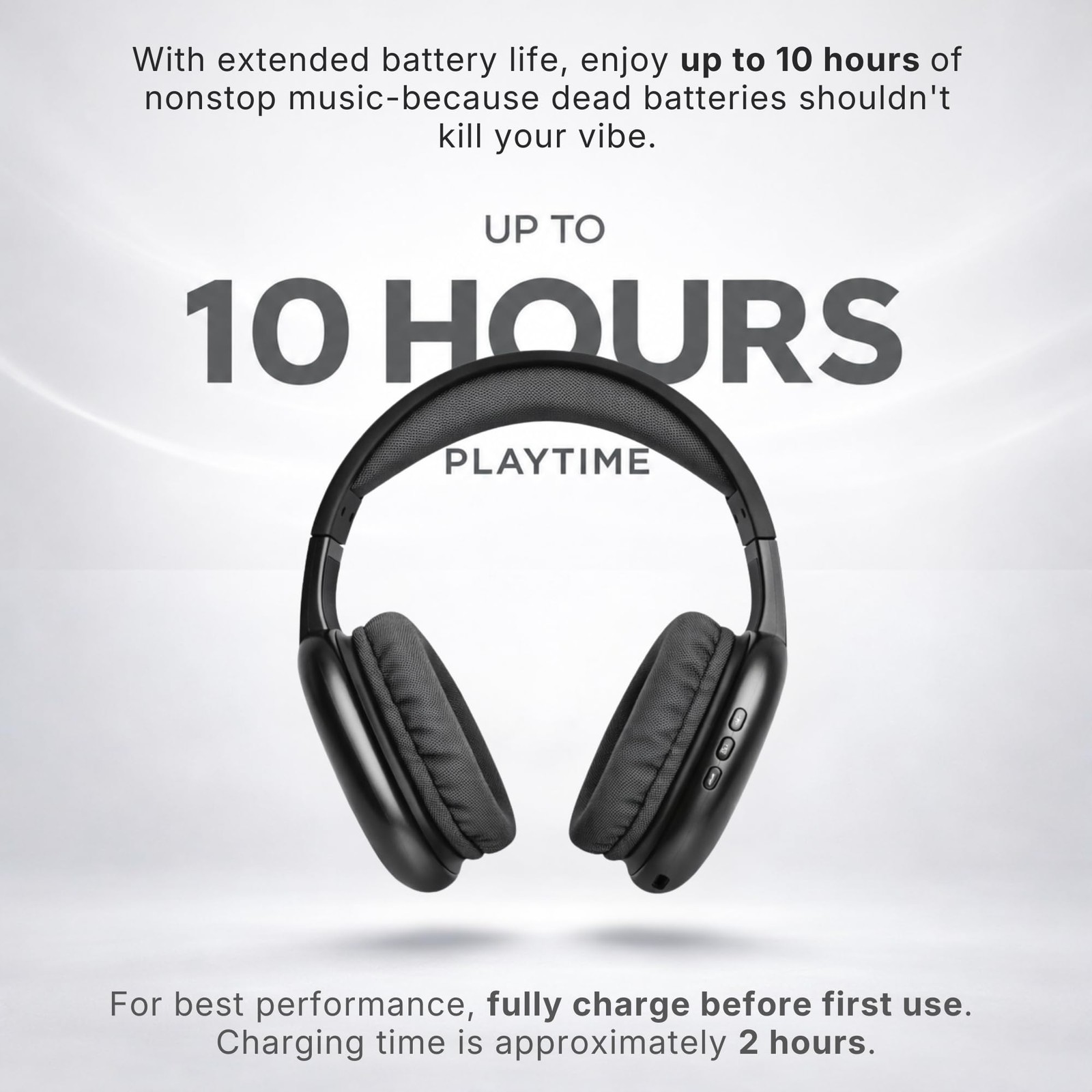 iJoy Ultra Wireless Headphones with Microphone- Rechargeable Assorted Colors