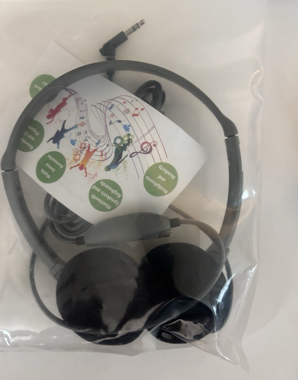 2-Hamilton Buhl On Ear Stereo Headphone with Volumes Control HA2V Open Box