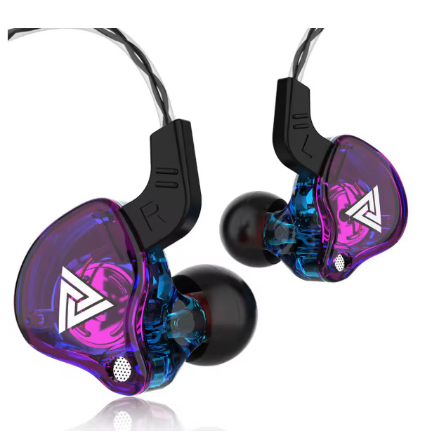QKZ AK6 In Ear Earphones Wired Headphones Stereo Bass Earbuds w/ Mic