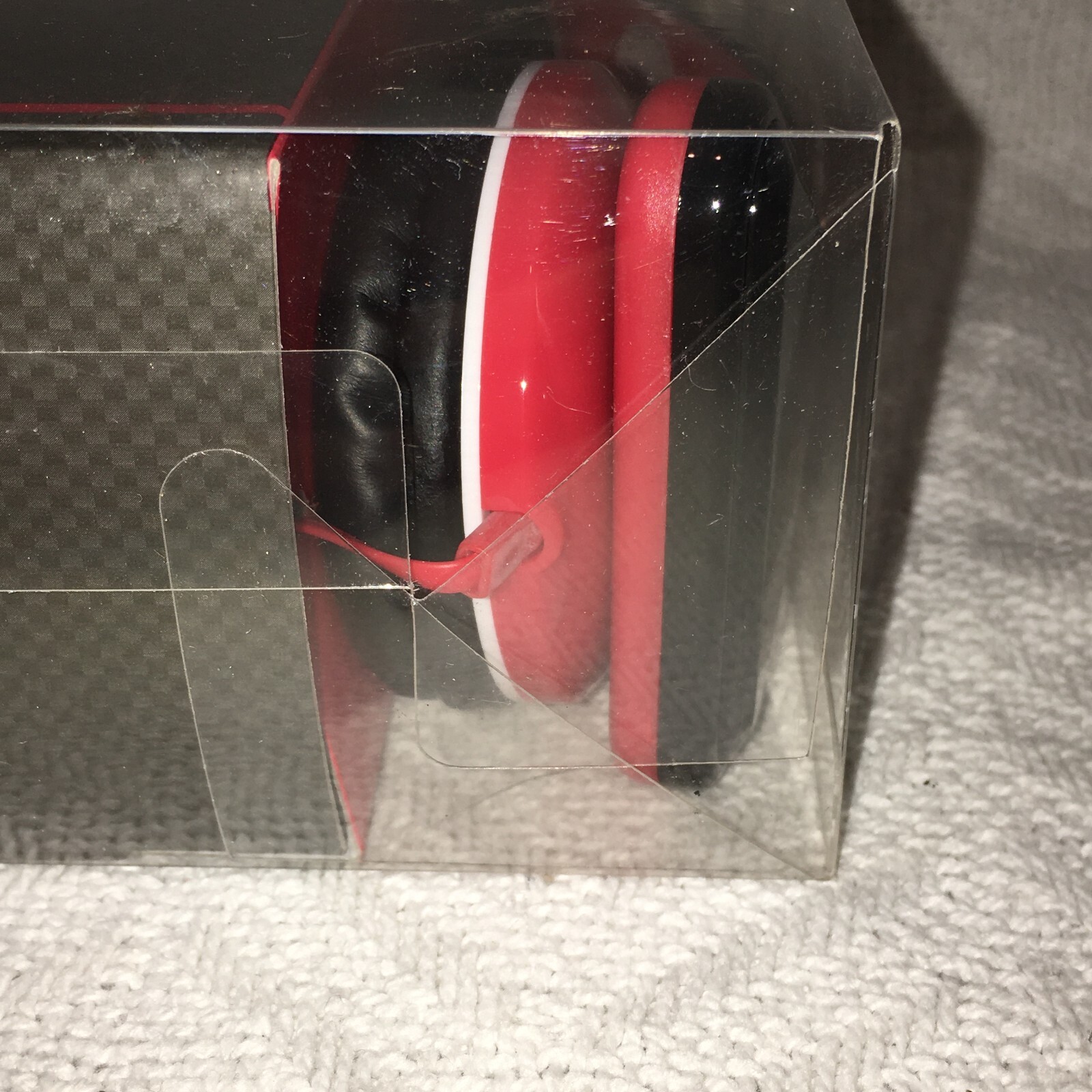 New in Pack Audio Council Diamond Ltd Edition Red w/black Trim Headphones