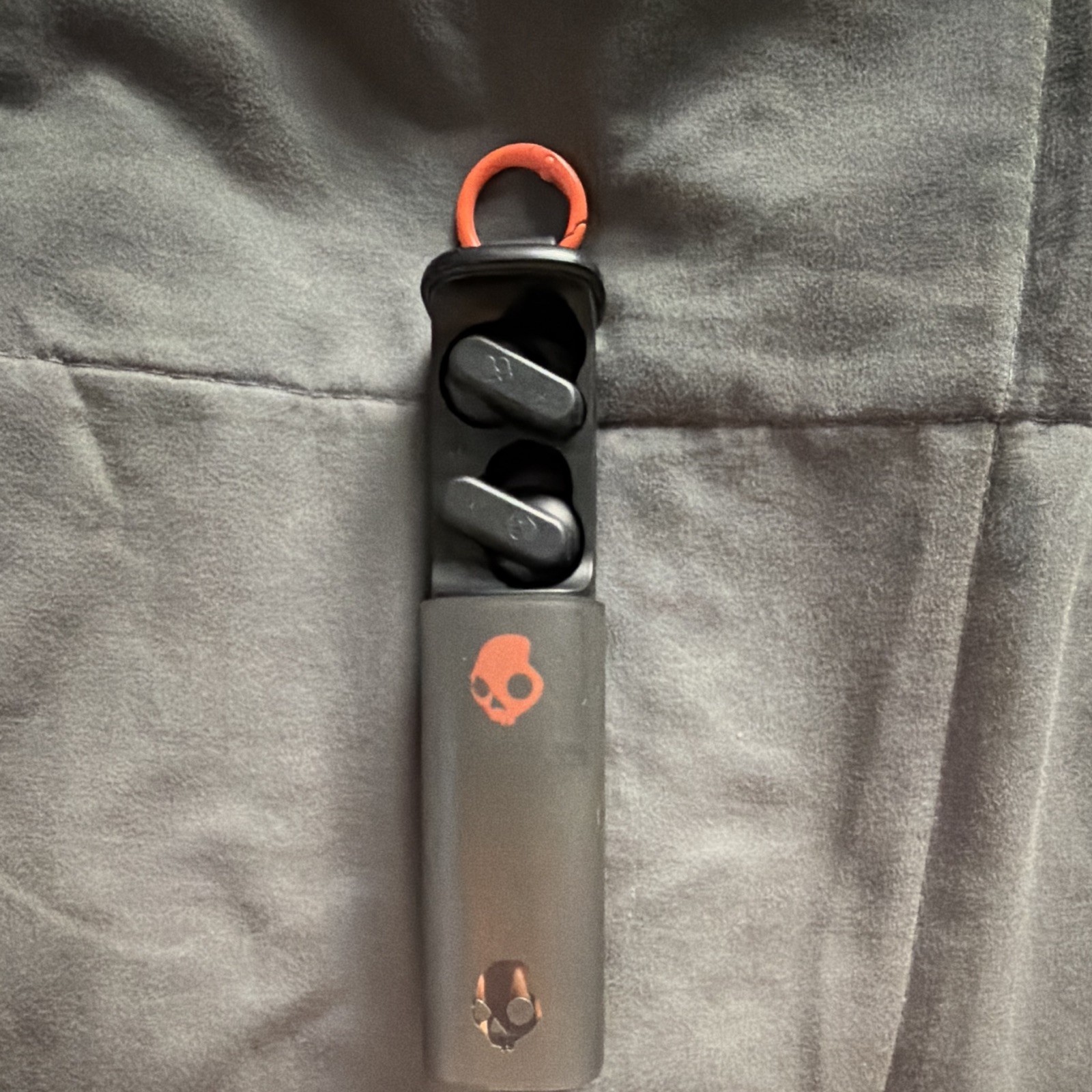 Skullcandy Dime Evo Bluetooth True Wireless Earbuds Waterproof Case Gray/Blk