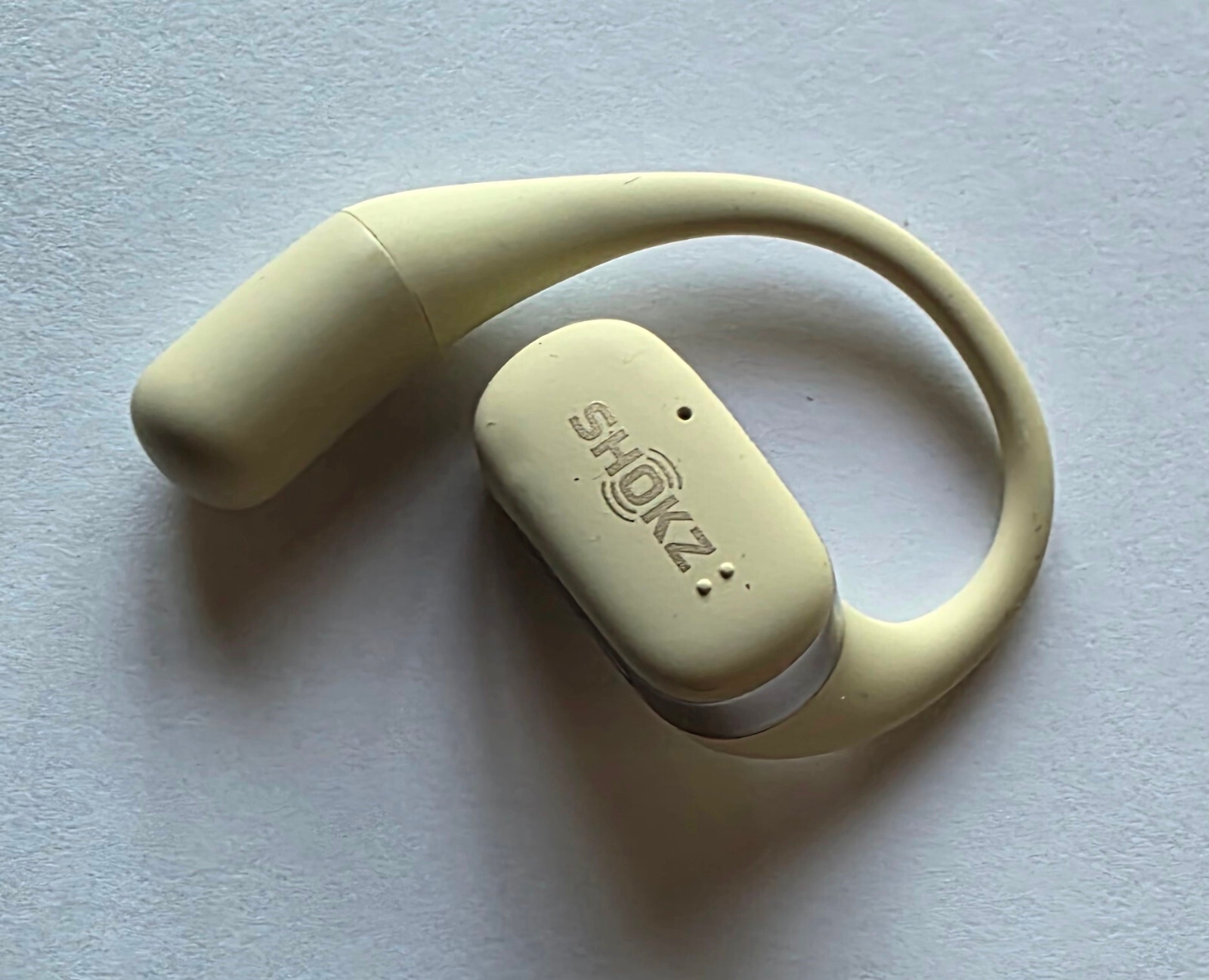 DEFECTIVE OEM Beige Shokz OpenFit Open-Ear RIGHT SIDE Wireless Earbud – NO POWER