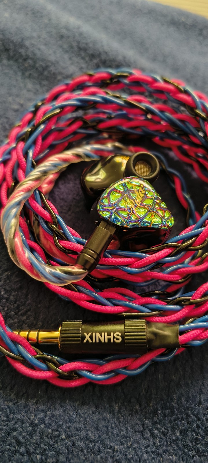 Pula PA02 1DD+4BA In-Ear Monitors 5 Hybrid Drivers IEM System 2.5mm Balanced.