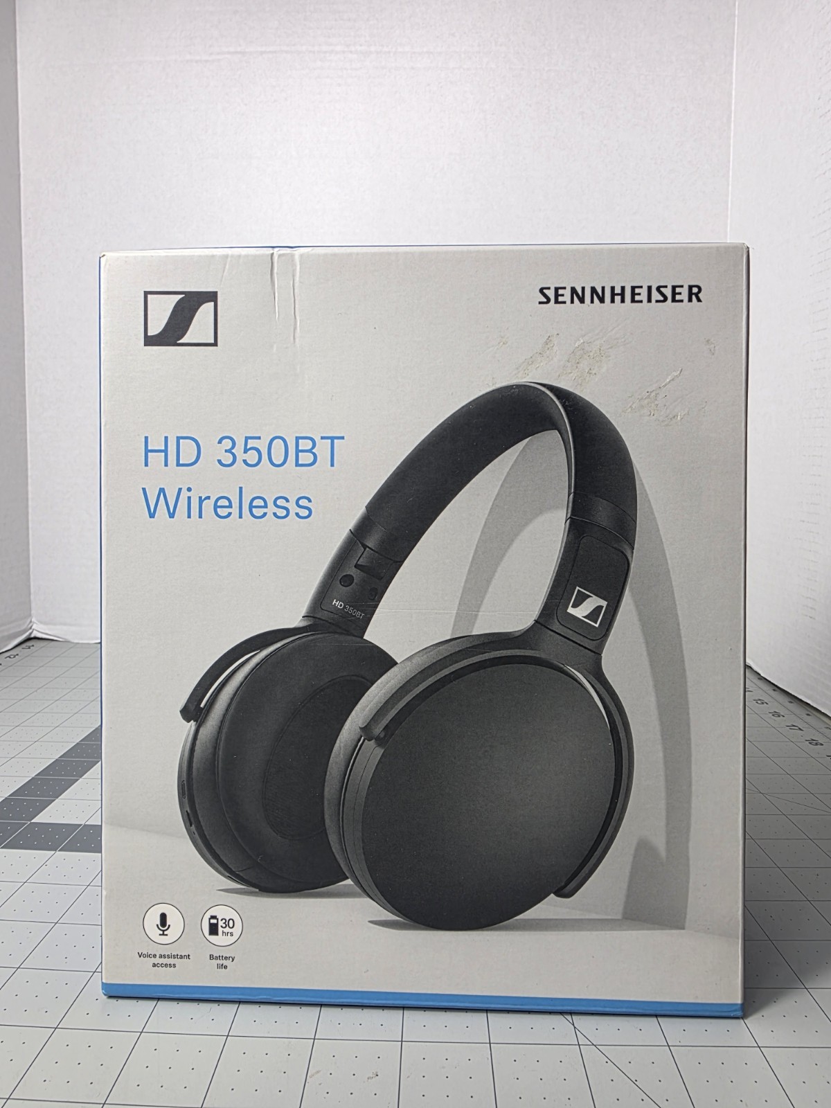 Sennheiser HD350BT Wireless Bluetooth 5.0 Headphones with Mic, 30-Hour Battery