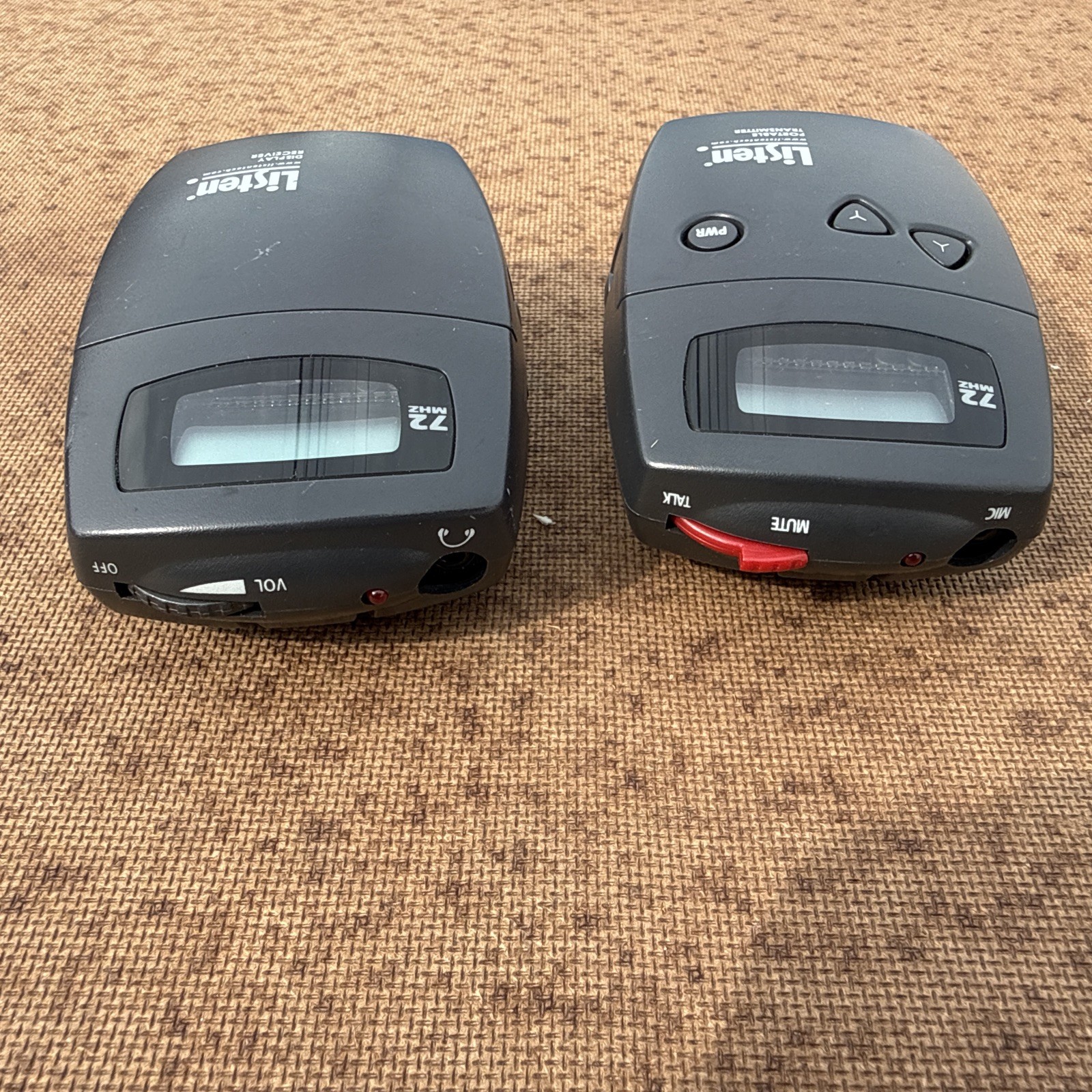 2x Listen Standard Channel RF Receiver (72 MHz)