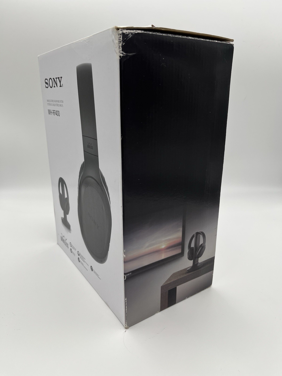 Sony WH-RF400 RF Wireless Home Theater Headphones Open Box Never Used