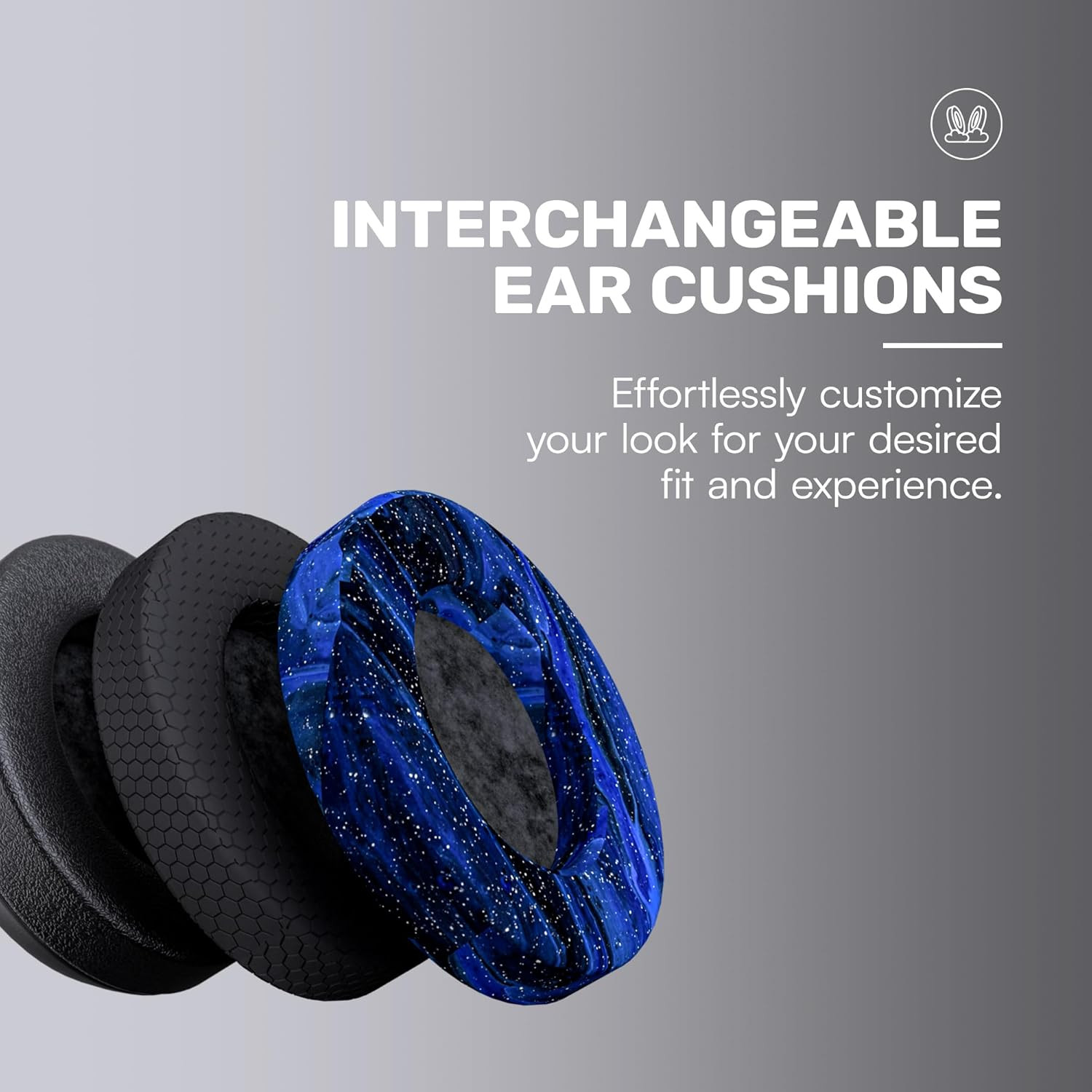 Wireless Fitness Headphones – 45H Battery, Noise Cancelling, IPX4 Water Resistan