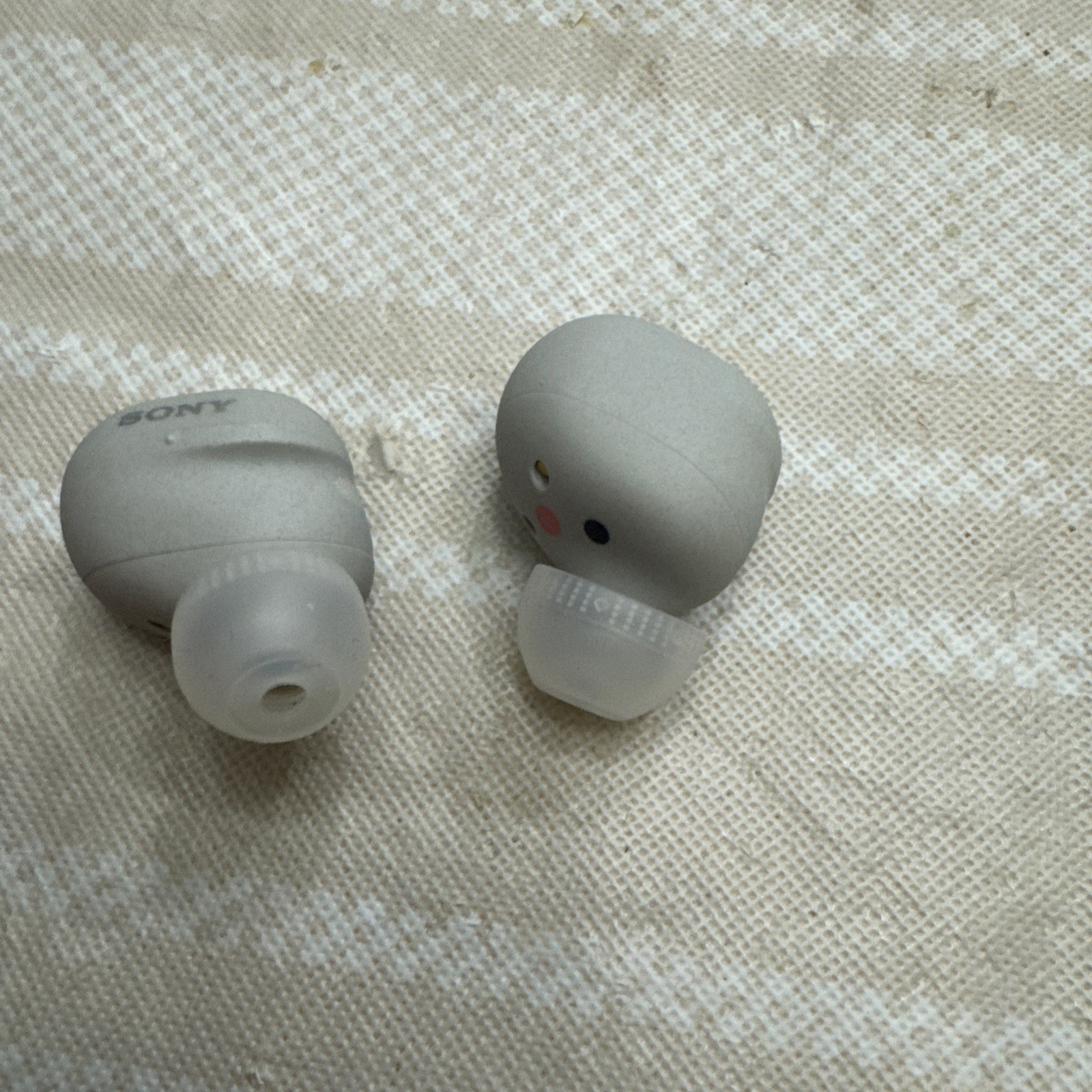 Genuine Sony WF-1000XM6 Wireless Noise Cancelling Earbuds – Platinum Silver