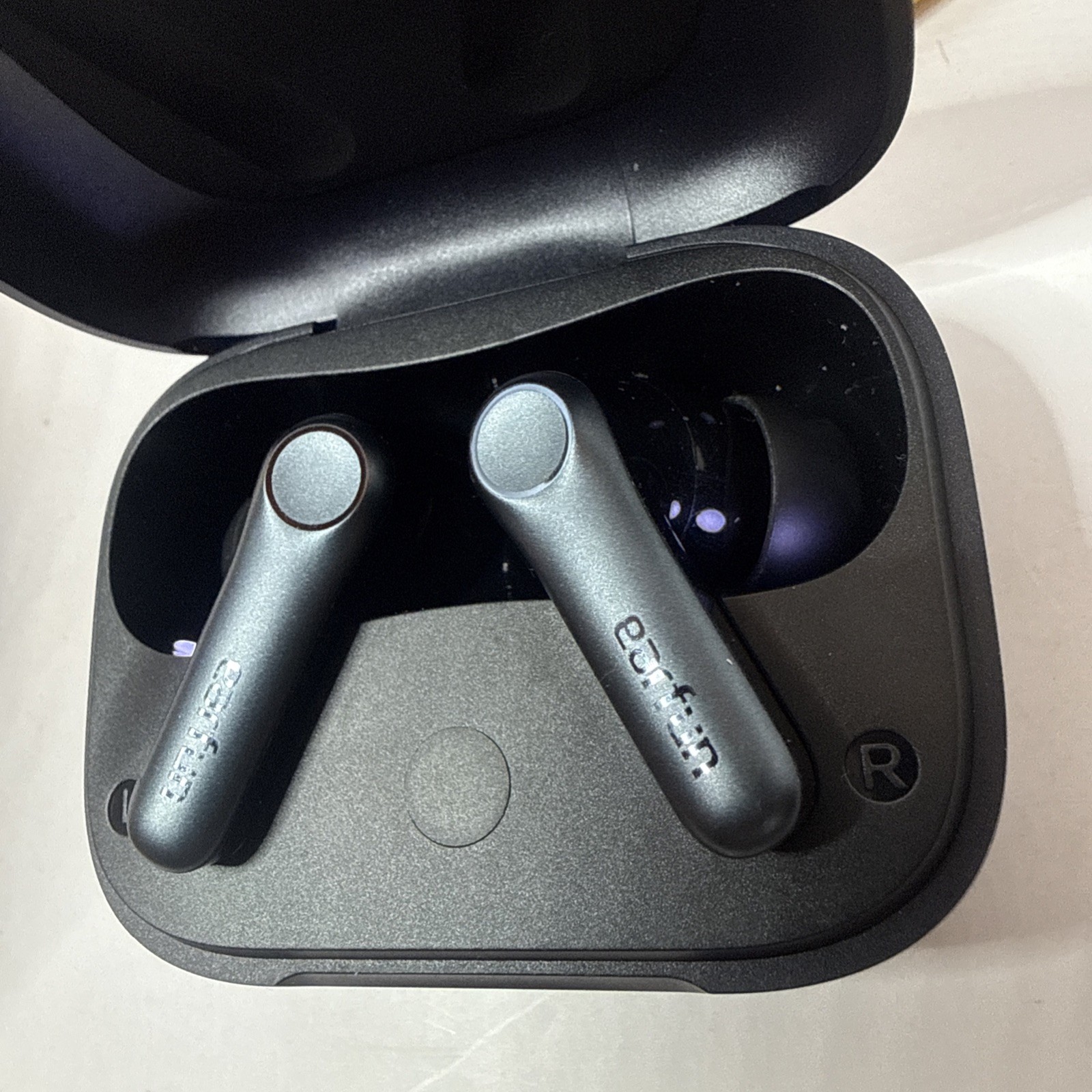 EarFun Air Pro 4 Ultra Active Noise Cancelling Wireless Earbuds W/ Case Black