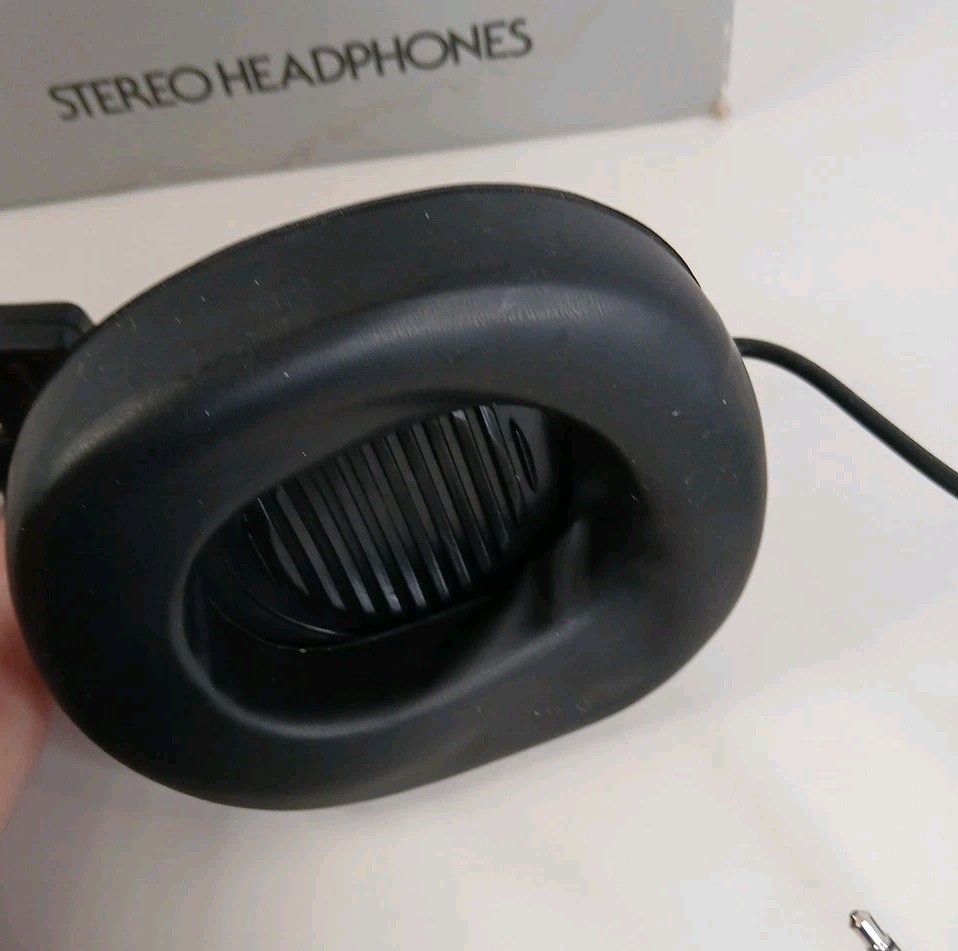 Vintage Bentley Stereo Cushion Headphones Over The Ear Taiwan New Open Box
