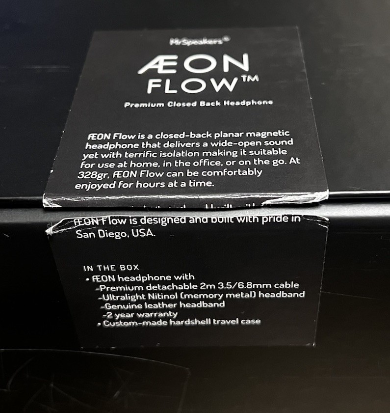 MrSpeakers Aeon Flow Closed Back Headphones Audiophile Wired Dan Clark Audio