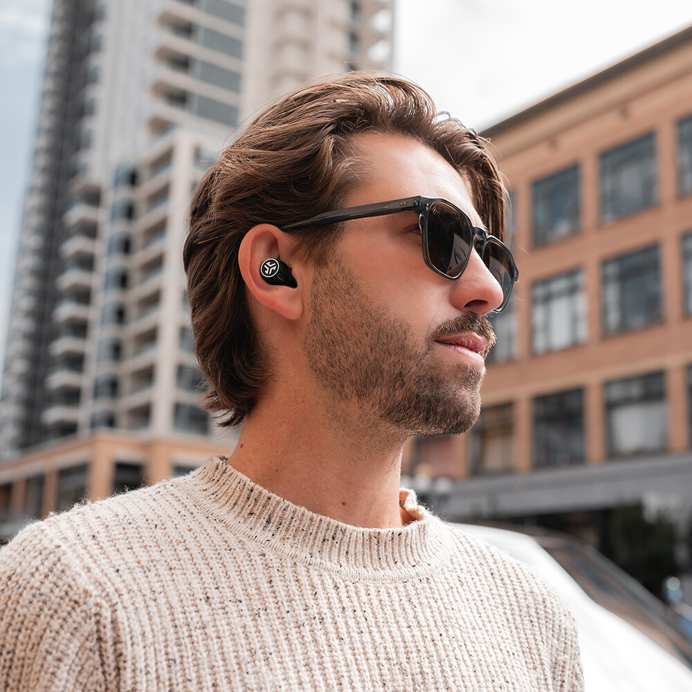 JLab Epic Lab Edition Hybrid ANC True Wireless Bluetooth Earbuds, Refurbished