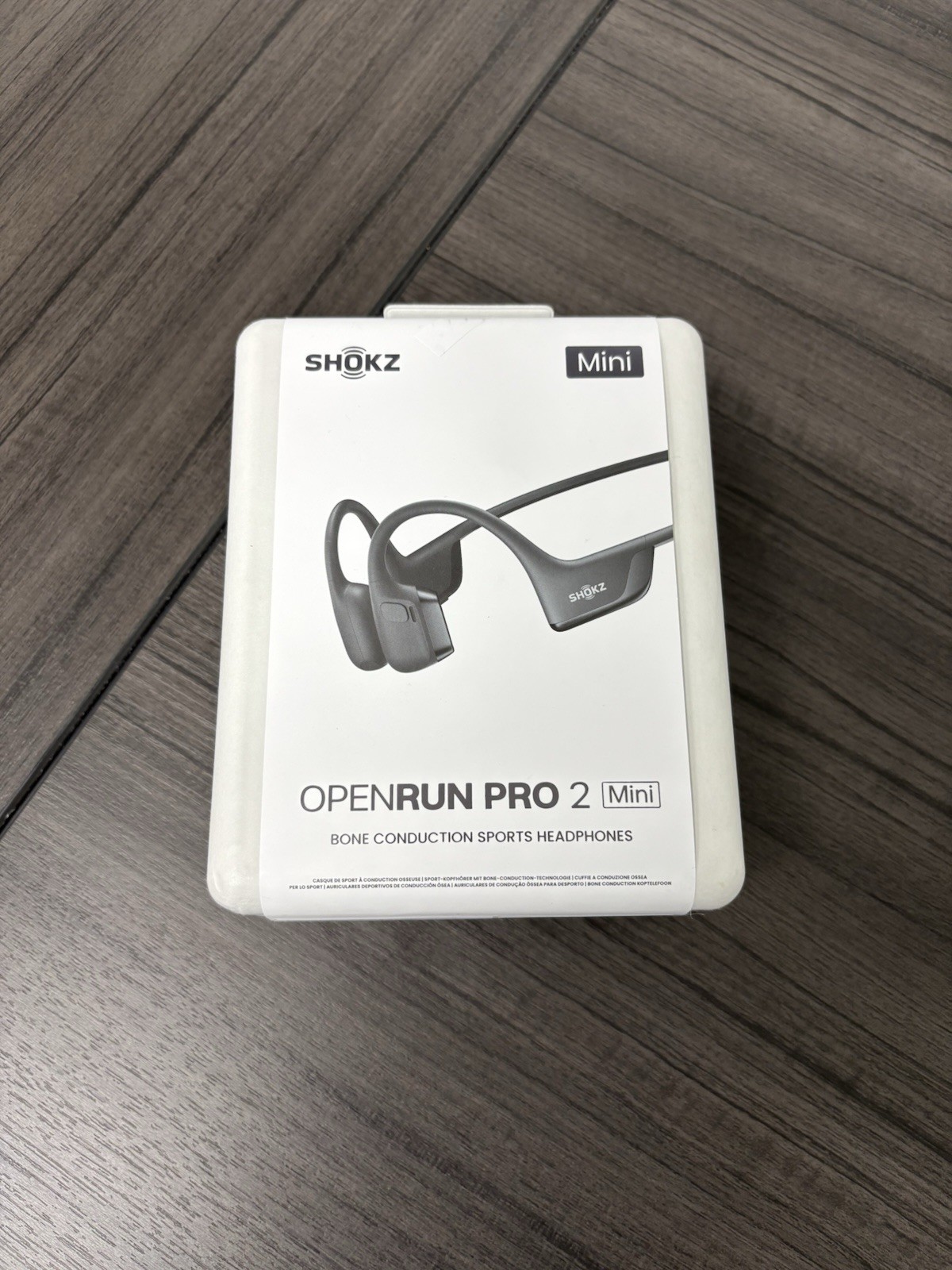 Shokz Open Run Pro 2 Mini Bone Conduction Sports Headphones – Black