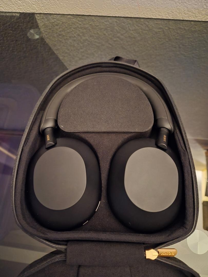 Sony WH-1000XM5 Wireless Noise Canceling Headphones- Black- Bluetooth/USB-ANC