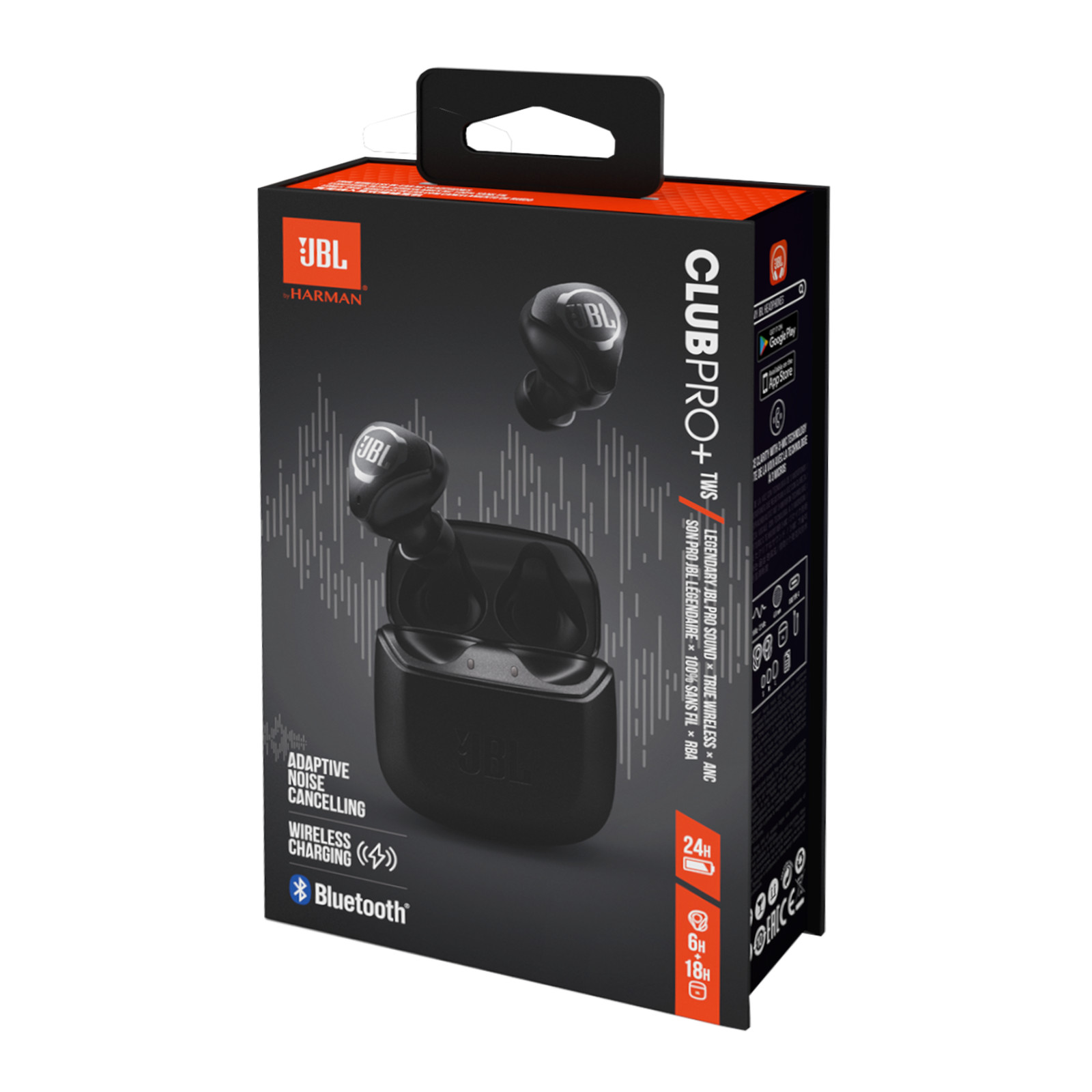 JBL Club Pro+ TWS, True wireless Noise Cancelling earbuds