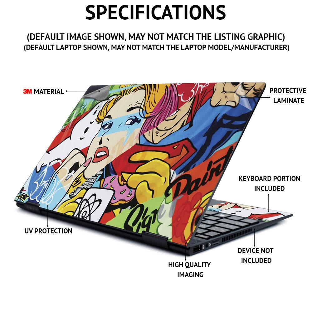 MightySkins Alienware M18 R1 (2023) Full Wrap Kit – Cotton Candy