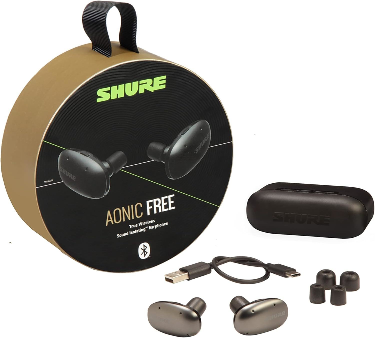 SHURE AONIC FREE Completely Wireless High Sound Isolation Earphone