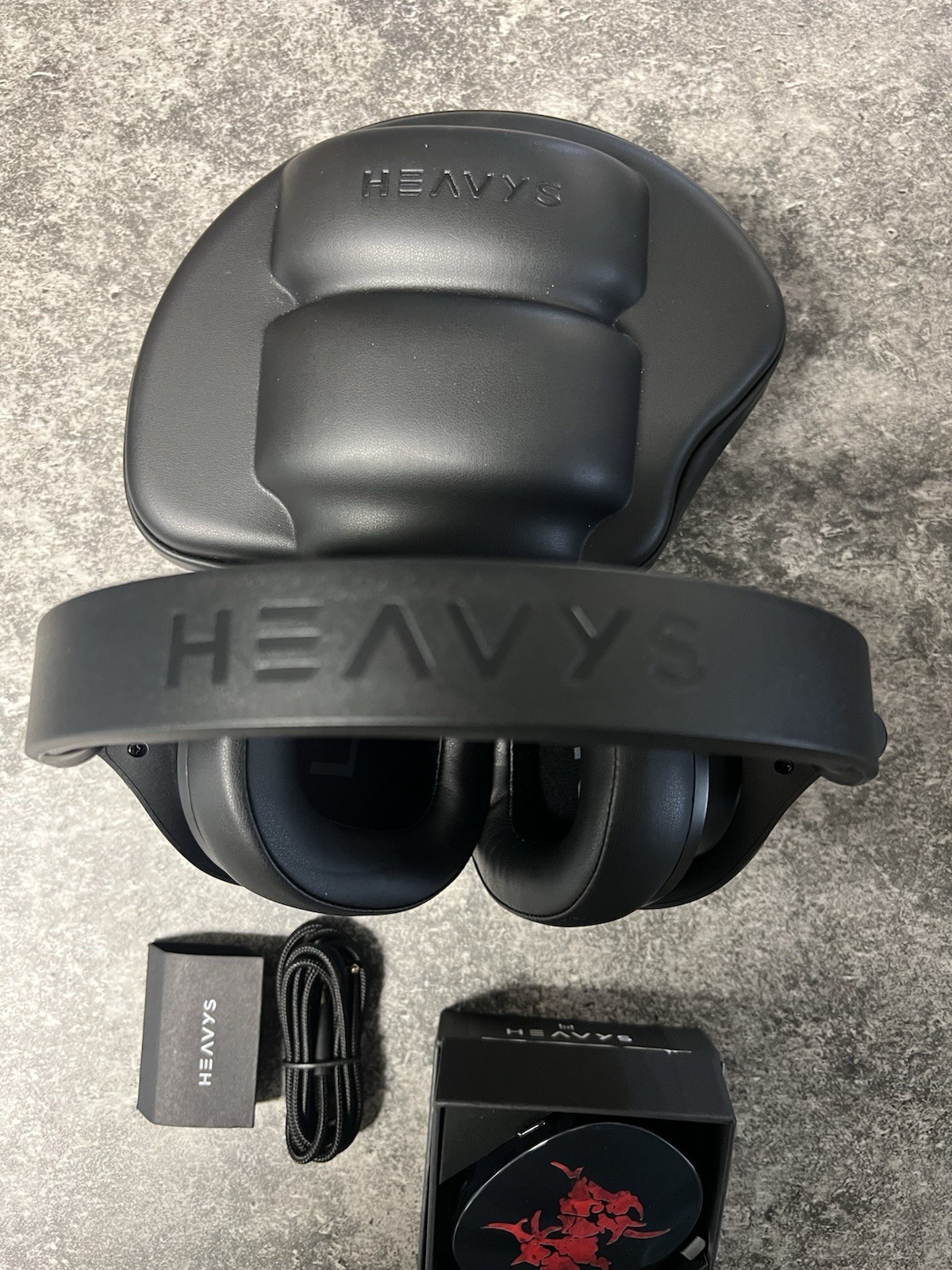 Heavys h1h headphones NEW OPEN BOX/no Box With Limited Edition Shell Covers