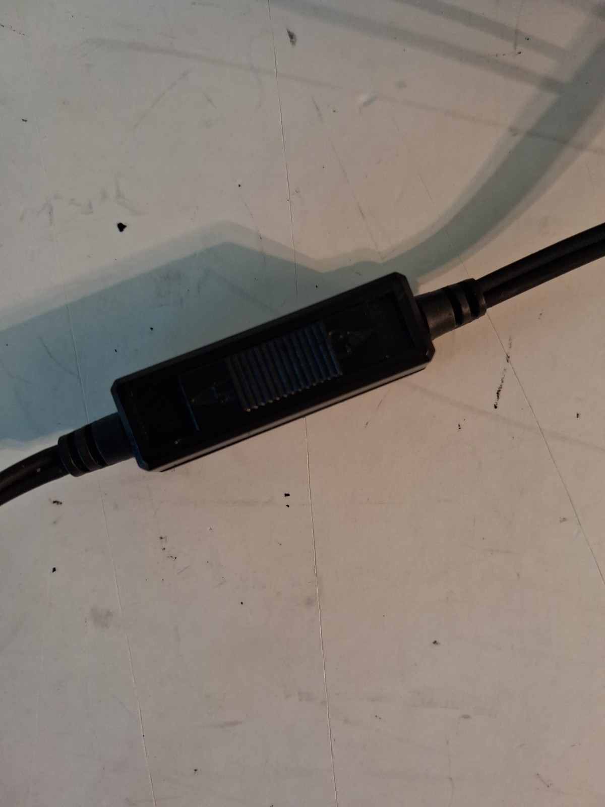 Vintage Optimus LV-20 Black In-Line Volume Control Headphones